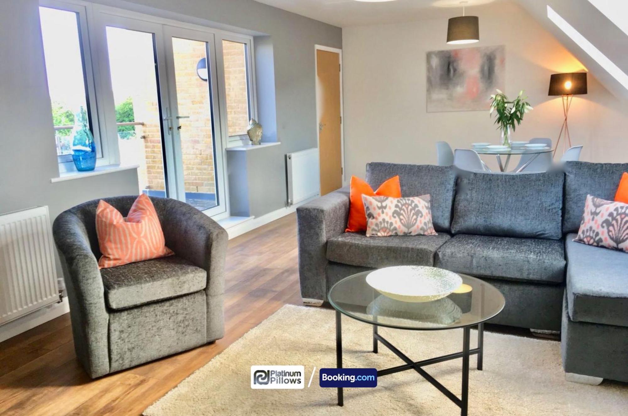 Modern Oxford 1Br Apt, Contractor & Family Accommodation, Near Oxford Hospitals And Science Park Exteriér fotografie